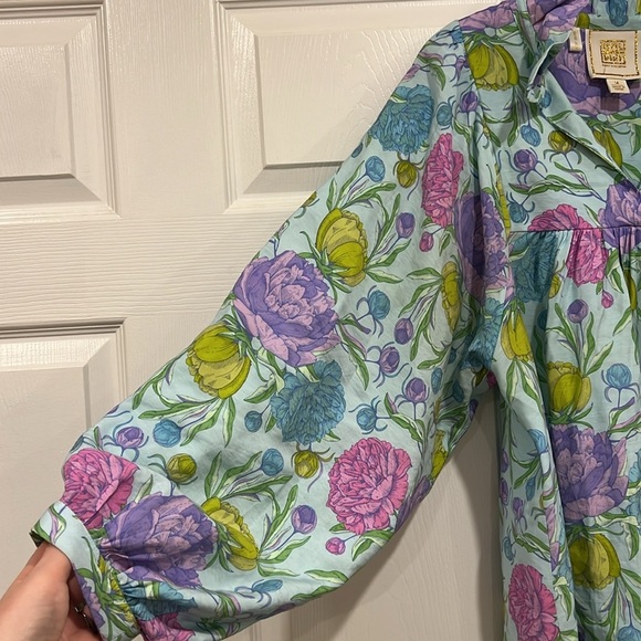 Emily McCarthy Stella Top in Peony Party Size M - Picture 4 of 6